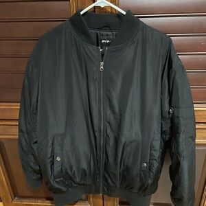 Nasty Gal Black Bomber Jacket